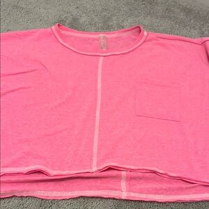 Altar'd State Pink Short Sleeve Tee